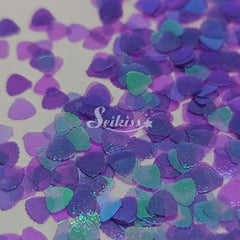 Purple Seashells Shape Glitter - Purple Glitter Purple Seashells Shape Glitter - Purple Glitter