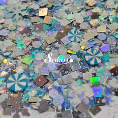 Blizzard Chunky Glitter - Multicolor Glitter Blizzard Chunky Glitter - Multicolor Glitter