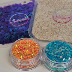 Summer Glitter Bundle (Set of 6) - Multicolor Glitter Summer Glitter Bundle (Set of 6) - Multicolor Glitter