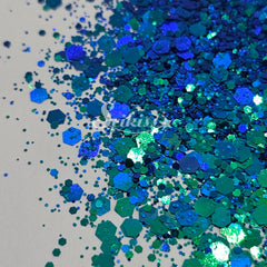 From The Sea Chameleon Chunky Glitter - Blue Glitter / Green Glitter From The Sea Chameleon Chunky Glitter - Blue Glitter / Green Glitter
