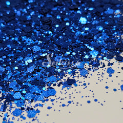 Royal Metallic Chunky Glitter - Blue Glitter Royal Metallic Chunky Glitter - Blue Glitter