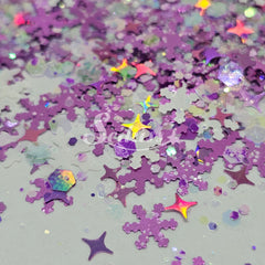 Purple Holiday Chunky Glitter - Purple Glitter Purple Holiday Chunky Glitter - Purple Glitter