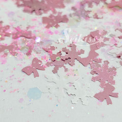 Pink Holiday Chunky Glitter - Pink Glitter Pink Holiday Chunky Glitter - Pink Glitter