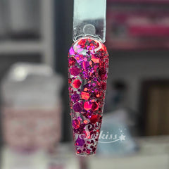 Razzleberry Chameleon Chunky Glitter - Red Glitter / Purple Glitter Razzleberry Chameleon Chunky Glitter - Red Glitter / Purple Glitter