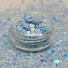 Blueberry Iridescent Chunky Glitter - Blue Glitter Blueberry Iridescent Chunky Glitter - Blue Glitter