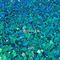 From The Sea Chameleon Chunky Glitter - Blue Glitter / Green Glitter From The Sea Chameleon Chunky Glitter - Blue Glitter / Green Glitter