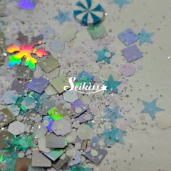 Blizzard Chunky Glitter - Multicolor Glitter Blizzard Chunky Glitter - Multicolor Glitter