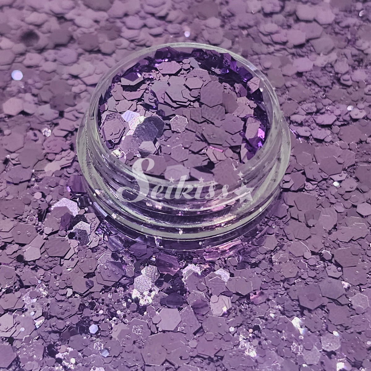 Iris Crush Metallic Chunky Glitter - Purple Glitter
