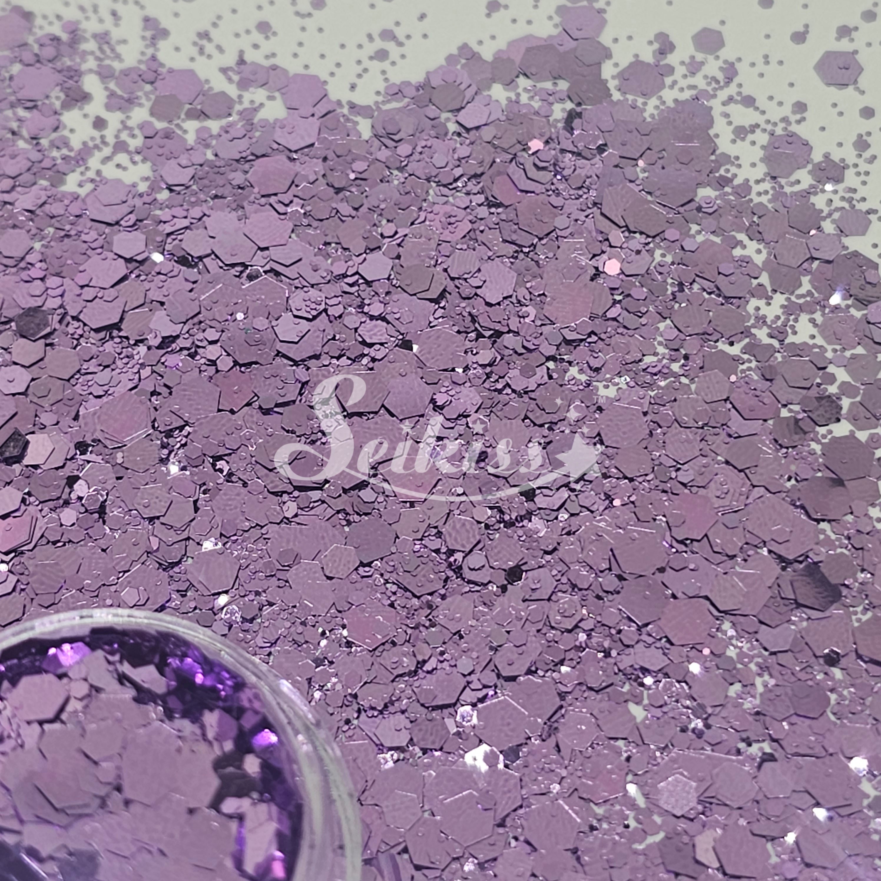 Iris Crush Metallic Chunky Glitter - Purple Glitter
