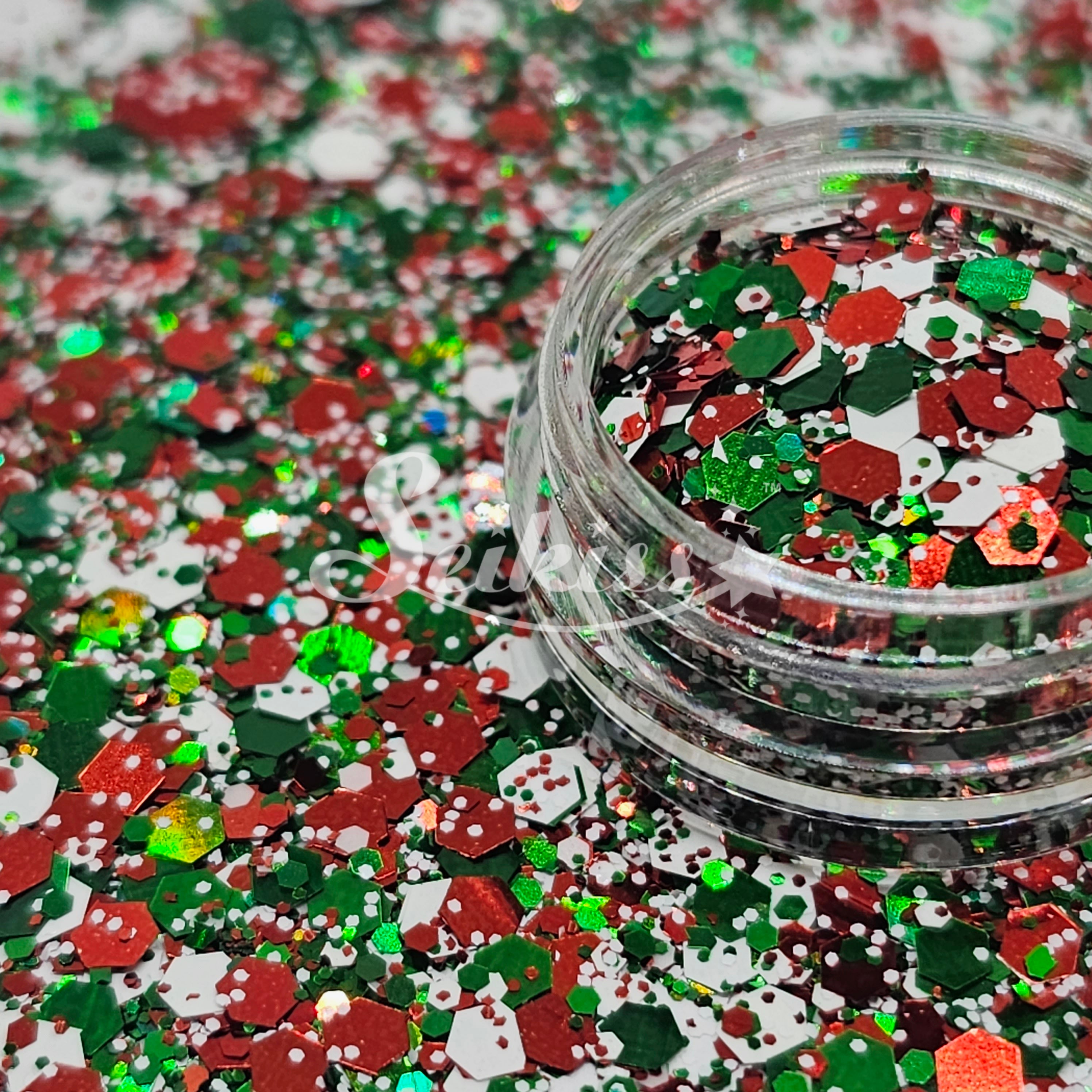 Holiday City Holographic Chunky Glitter - Multicolor Glitter