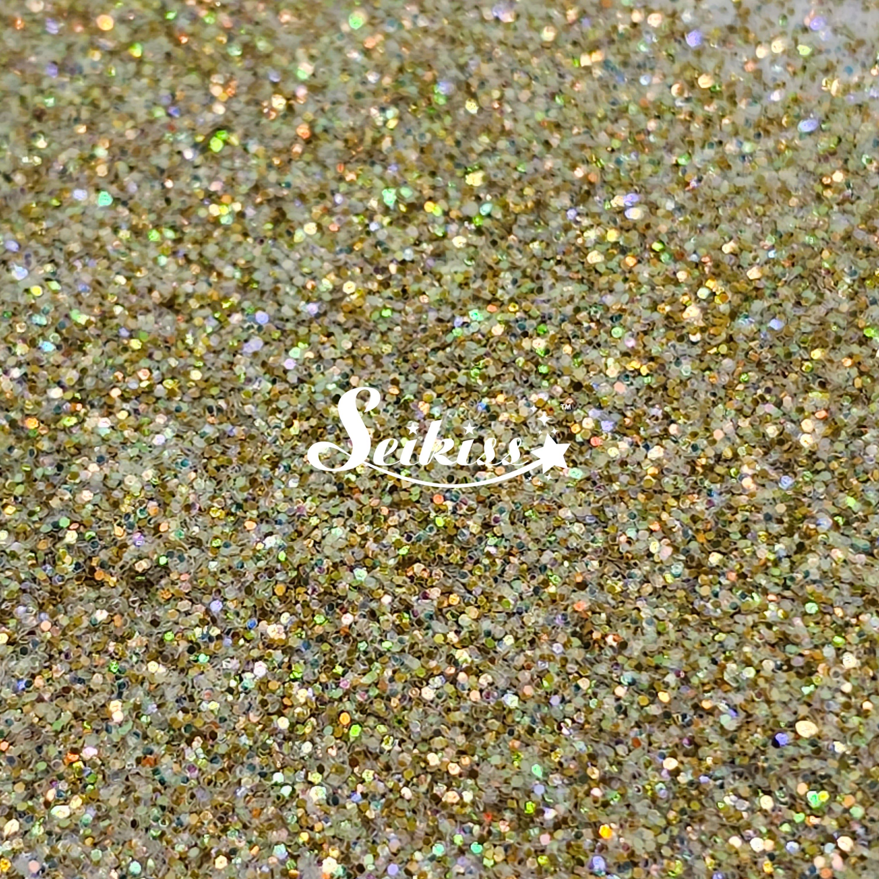 Gold Sand Holographic Fine Glitter - Gold Glitter
