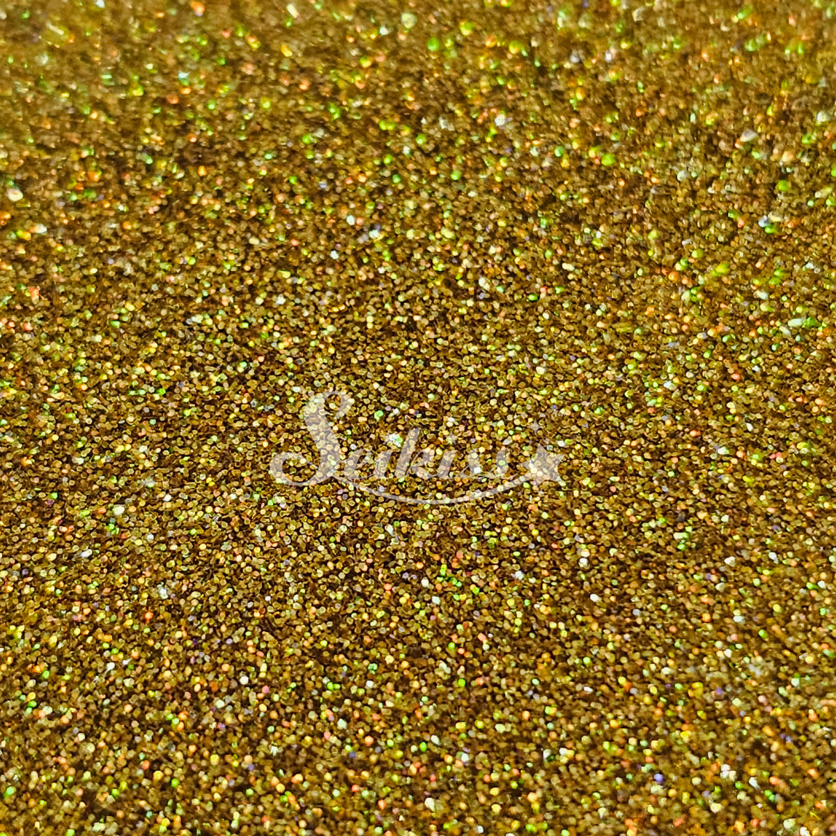 Gold Rainbow Galaxy Holographic Fine Glitter - Gold Glitter