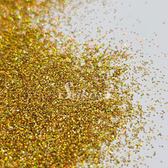 Gold Rainbow Galaxy Holographic Fine Glitter - Gold Glitter