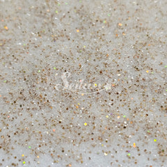 Destin Beach Holographic Fine Glitter - White Glitter / Gold Glitter