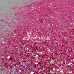 Pretty in Pink Iridescent Small Glitter - Pink Glitter