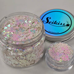 Iridescent Butterflies Shape Glitter - Iridescent Glitter