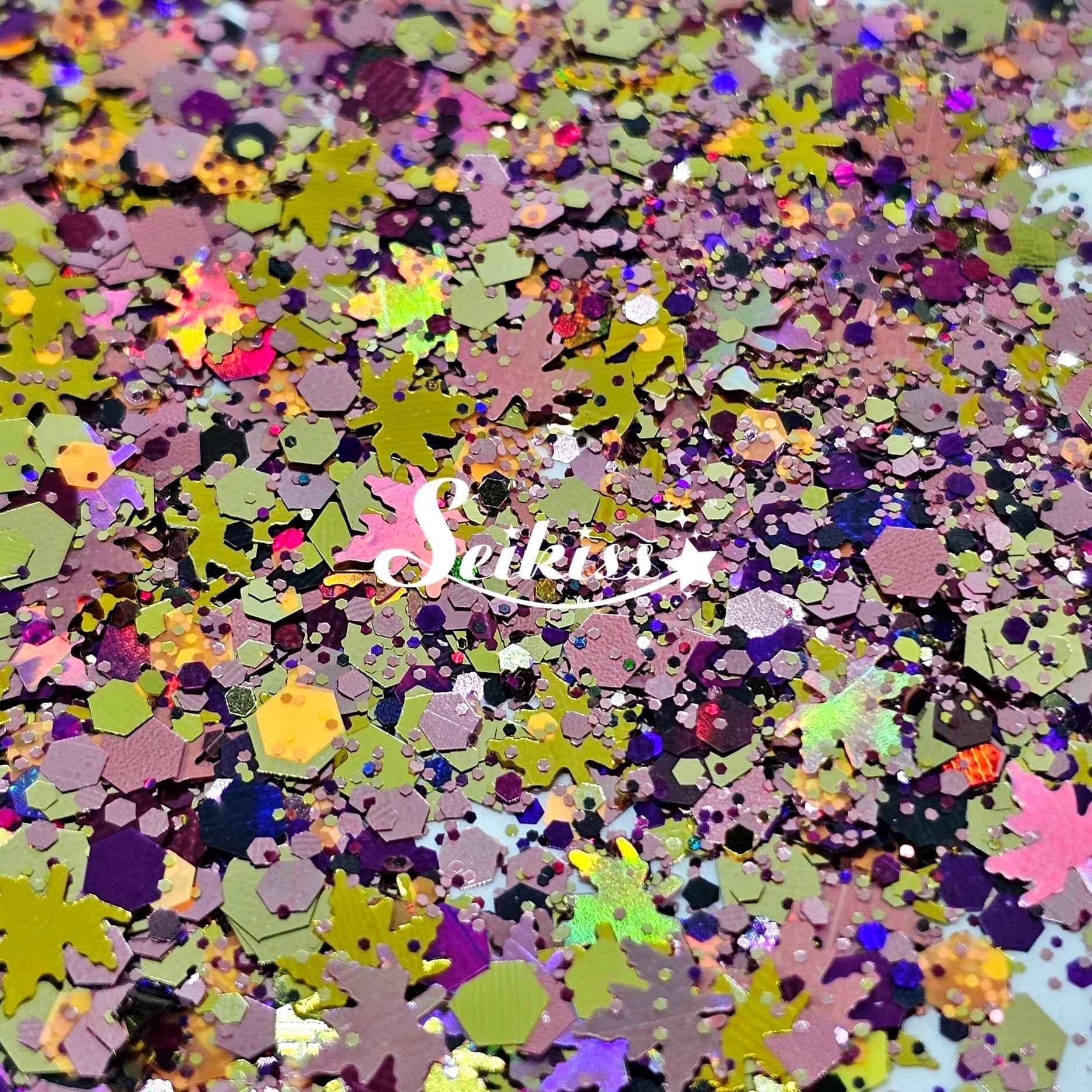 Pink Autumn - Multicolor Glitter Mix