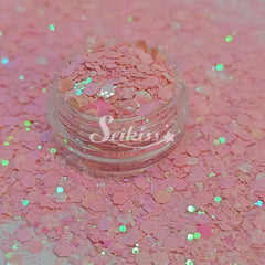 Blush Metallic Chunky Glitter - Pink Glitter