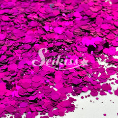 Berry Magenta Metallic Chunky Glitter - Purple Glitter
