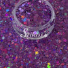 Amethyst Galaxy Holographic Chunky Glitter - Purple Glitter