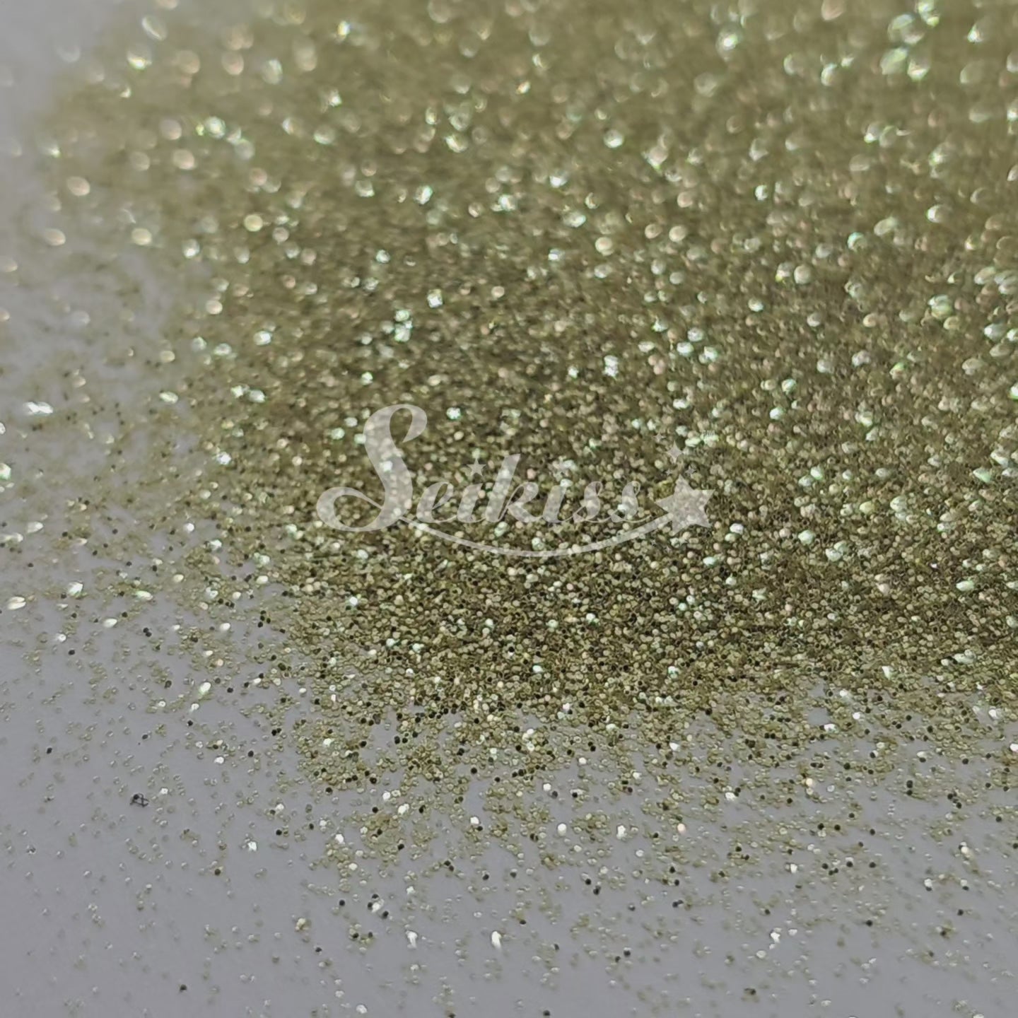 Pale Gold Metallic Fine Glitter - Gold Glitter