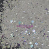 Diamond Metallic Chunky Glitter - White Glitter