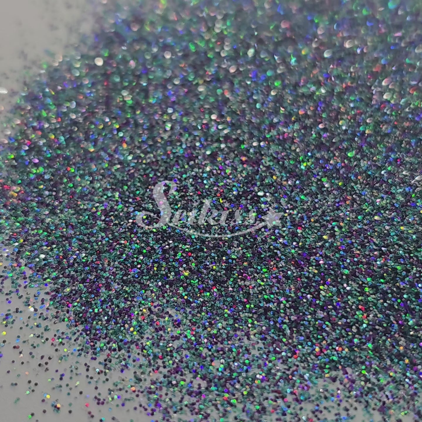 Cosmos Galaxy Holographic Fine Glitter - Silver Glitter