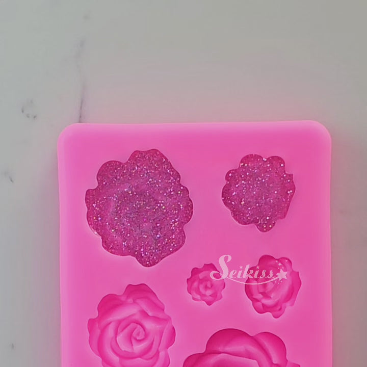 Roses Silicone Mold