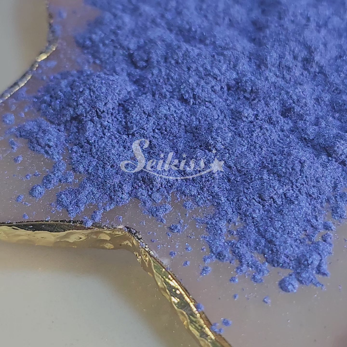 London Blue Mica Powder for Resin, Alcohol Ink, Epoxy, Wax Melts - Blue Mica