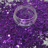 Purple Grape Metallic Chunky Glitter - Purple Glitter