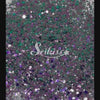 Velvet Chameleon Chunky Glitter - Purple Glitter / Turquoise Glitter