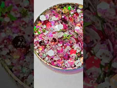 Melon Splash Glitter Mix - Multicolor Shape Glitter