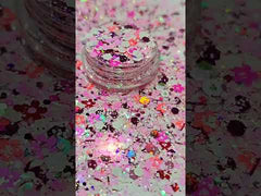 Cherry Blossom Chunky Glitter Mix - Multicolor Glitter