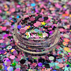 Volt Glow Chunky Glitter - Multicolor Glitter