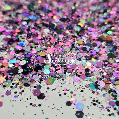 Volt Glow Chunky Glitter - Multicolor Glitter