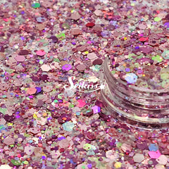 Glam Berry Chunky Glitter - Purple/Pink  Glitter