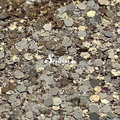 New Year's Eve Metallic Chunky Glitter - Gold Glitter