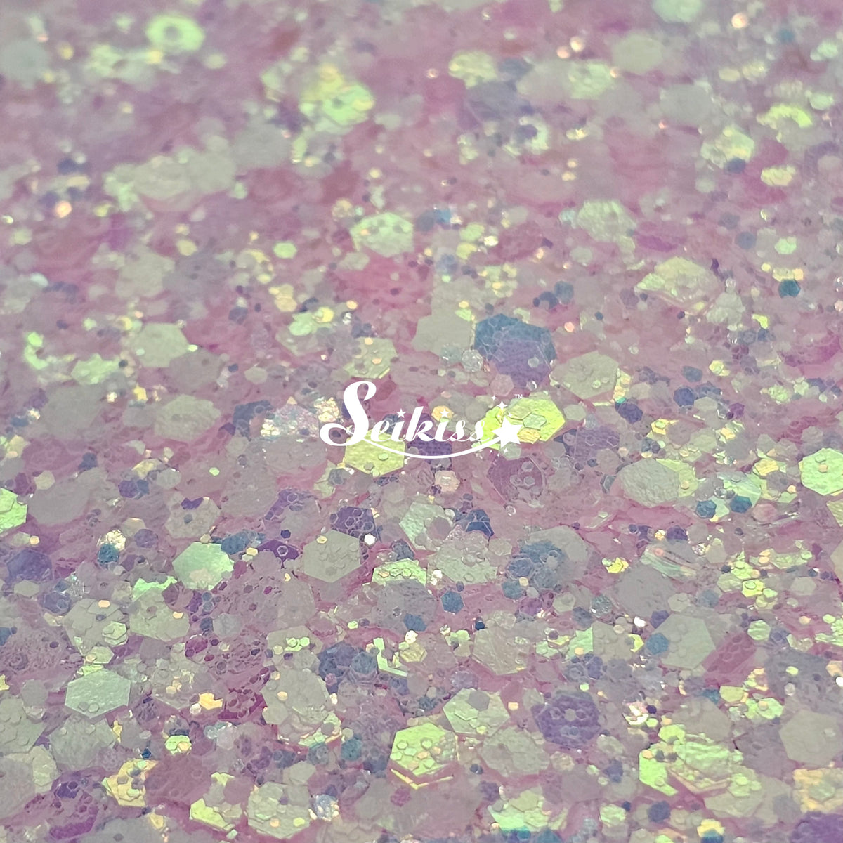 Pink Glow in the dark Chunky Glitter - Pink Glitter