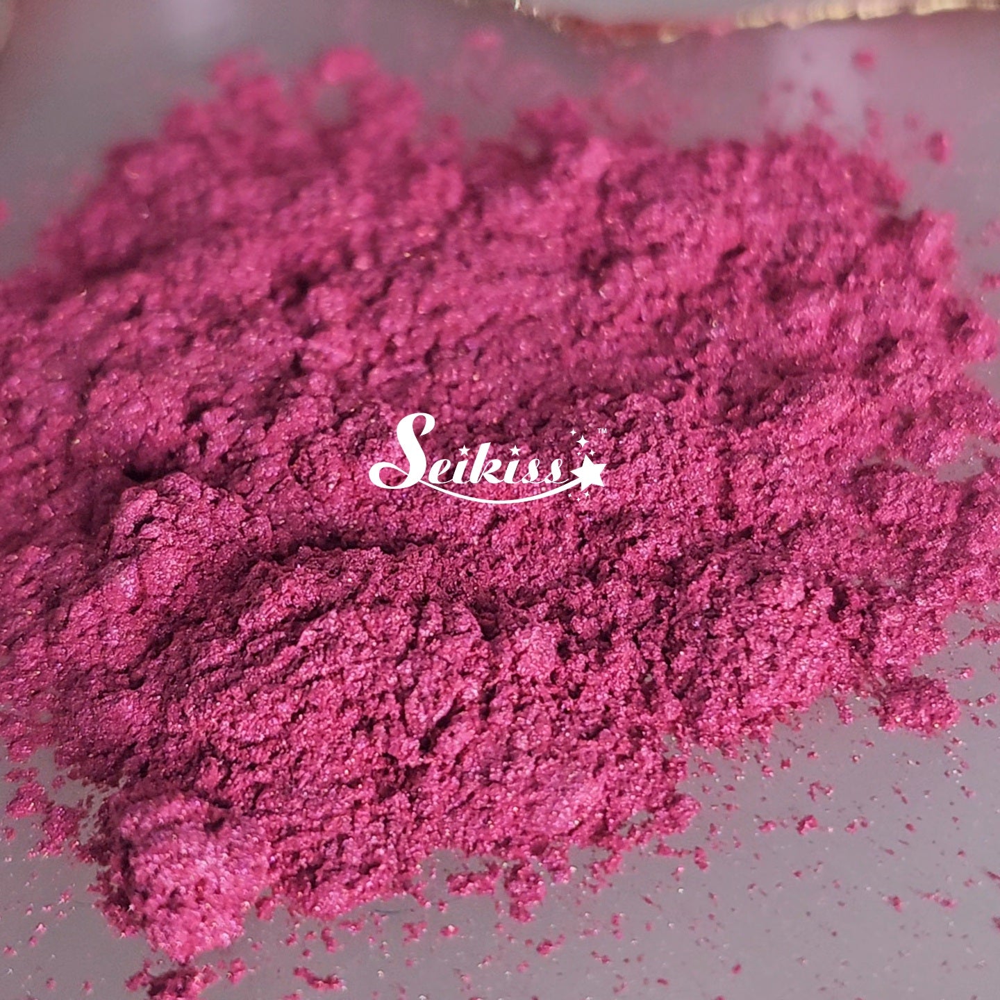 Berry Fuchsia Mica Powder for Resin, Alcohol Ink, Epoxy, Wax Melts - Pink Mica