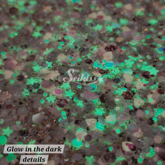 Princess Glow Chunky Glitter - White Glitter