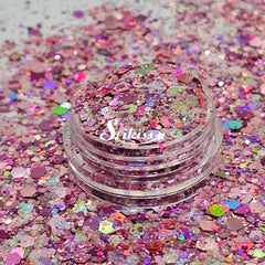 Glam Berry Chunky Glitter - Purple/Pink  Glitter