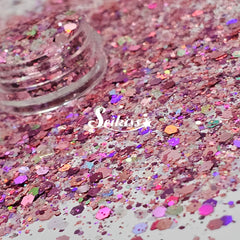 Glam Berry Chunky Glitter - Purple/Pink  Glitter