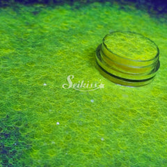 Fluorescent Yellow Chunky Glitter - Yellow Glitter