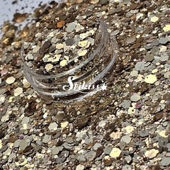 New Year's Eve Metallic Chunky Glitter - Gold Glitter