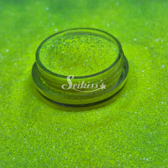 Fluorescent Yellow Fine Glitter - Yellow Glitter
