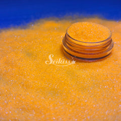 Fluorescent Orange Fine Glitter - Orange Glitter