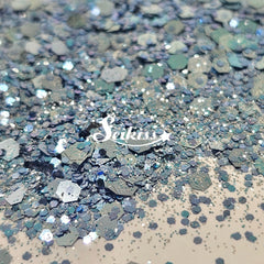 Celestial Metallic Chunky Glitter - Blue Glitter