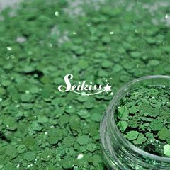 Dark Sage Metallic Chunky Glitter - Green Glitter