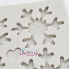 Snowflakes Silicone Mold - Ornament