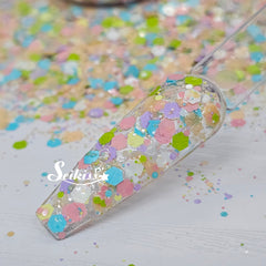 Macarons Chunky Glitter Mix - Opal Multicolor Glitter